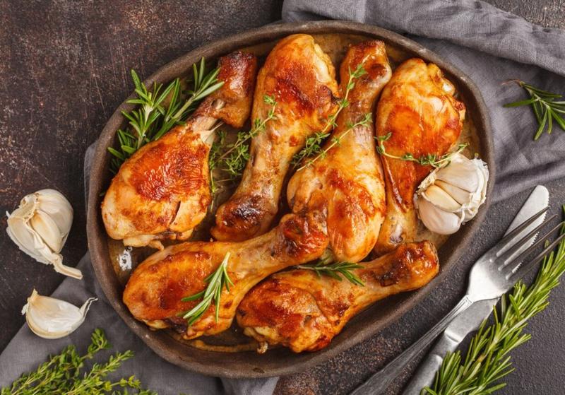 Udka z kurczaka pieczone