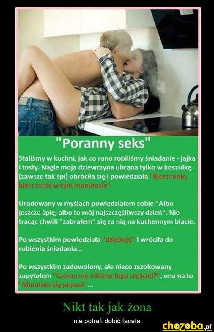 Poranny seks w związku