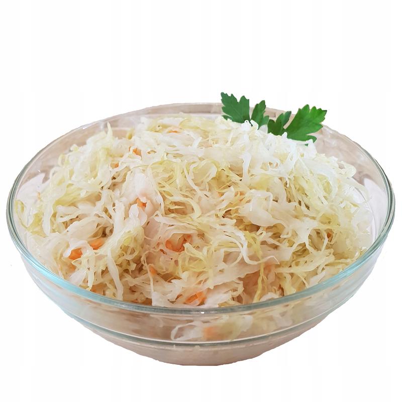 Wartości odżywcze kapusty kiszonej